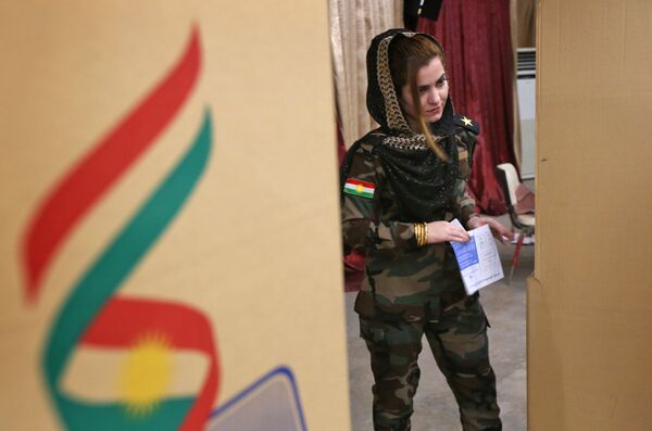 Les visages féminins du référendum kurde - Sputnik Afrique