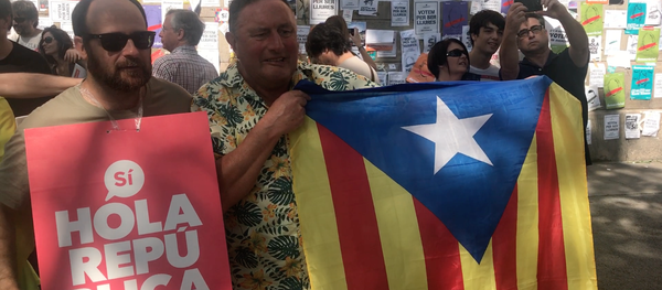 Dernière semaine avant le référendum en Catalogne Dernière semaine avant le référendum en Catalogne - Sputnik Afrique