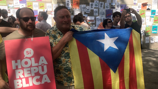 Dernière semaine avant le référendum en Catalogne - Sputnik Afrique