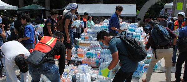 aide humanitaire au Mexique - Sputnik Afrique