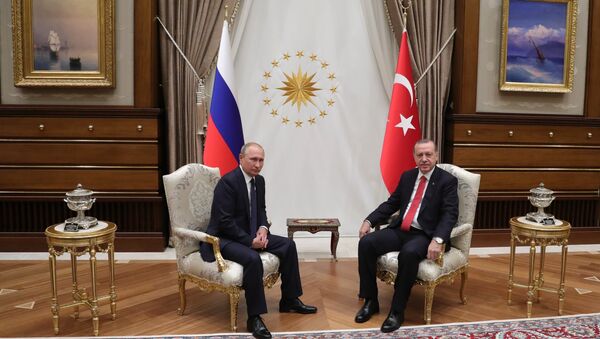 Vladimir Poutine er Recep Tayyip Erdogan - Sputnik Afrique
