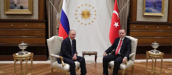 Vladimir Poutine er Recep Tayyip Erdogan - Sputnik Afrique