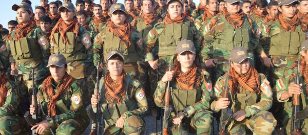 Kadın Peşmergeler, Kerkük Kadın Peşmergeler, Kerkük - Sputnik Afrique