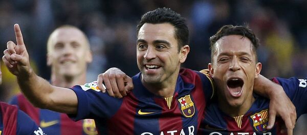 Xavi Hernández (centre) - Sputnik Afrique