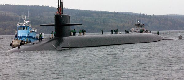 Le sous-marin USS Louisiana à la base navale de Kitsap Le sous-marin USS Louisiana à la base navale de Kitsap - Sputnik Afrique
