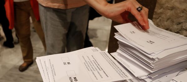 Votación en el referéndum catalán - Sputnik Afrique