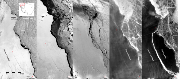 La dislocation de la barrière de Larsen - Sputnik Afrique