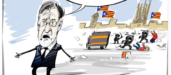 Le Premier ministre espagnol a nié la tenue du référendum sur l’autodétermination en Catalogne Le Premier ministre espagnol a nié la tenue du référendum sur l’autodétermination en Catalogne - Sputnik Afrique