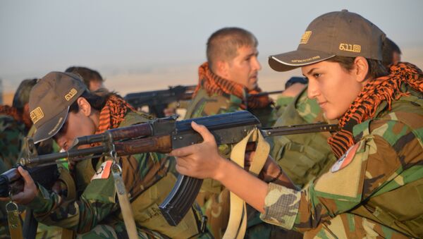 Femmes Peshmergas à Kirkuk - Sputnik Afrique