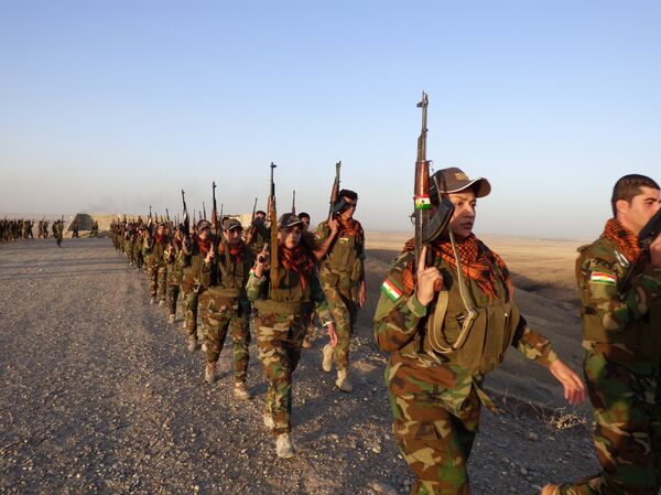 Femmes Peshmergas à Kirkouk  - Sputnik Afrique