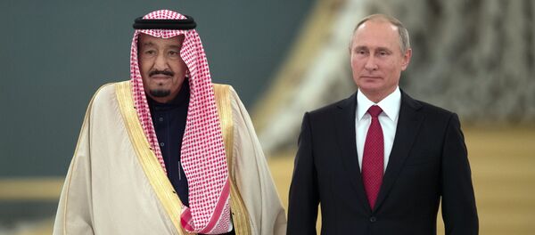 Russian President Vladimir Putin's talks with King Salman bin Abdulaziz Al Saud of Saudi Arabia - Sputnik Afrique