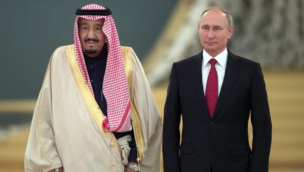 Russian President Vladimir Putin's talks with King Salman bin Abdulaziz Al Saud of Saudi Arabia - Sputnik Afrique