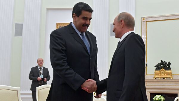 Встреча президента РФ В. Путина с президентом Венесуэлы Н. Мадуро - Sputnik Afrique