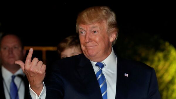 El presidente Donald Trump vuelve a la Casa Blanca - Sputnik Afrique