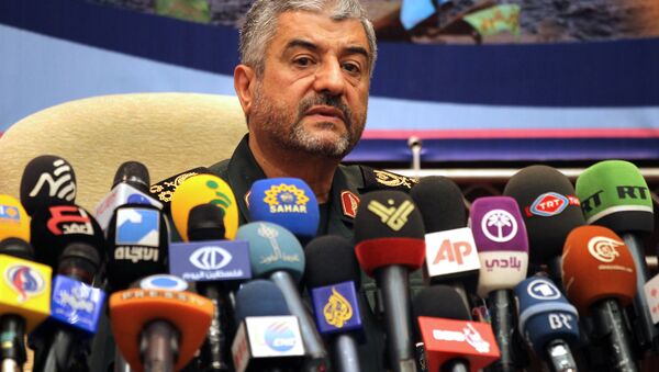 Iranian Revolutionary Guards commander Brigadier General Mohammad Ali Jafari - Sputnik Afrique
