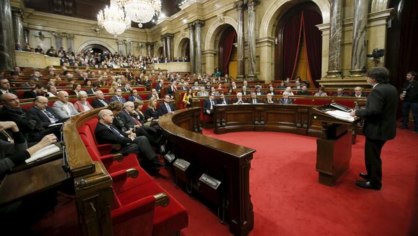 Parlement catalan à Barcelone - Sputnik Afrique