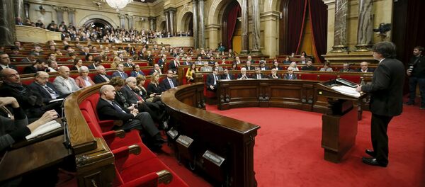Parlement catalan à Barcelone - Sputnik Afrique