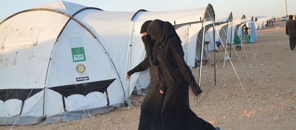 un camp de réfugiés au nord de Raqqa - Sputnik Afrique