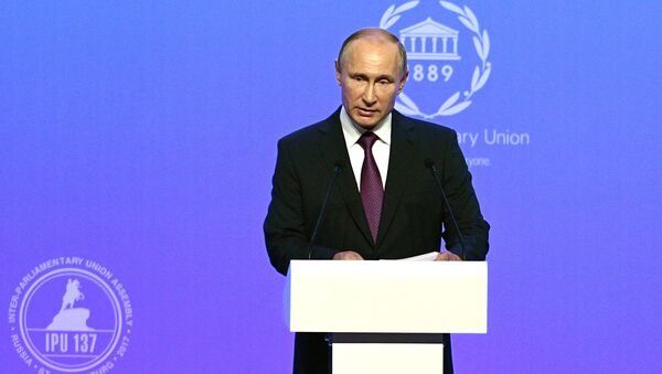 Poutine: l’intervention extérieure dans la vie des autre pays n’apporte que du chaos - Sputnik Afrique