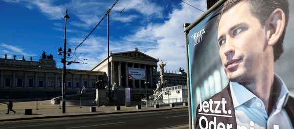 Affiche de l'ÖVP - Sputnik Afrique