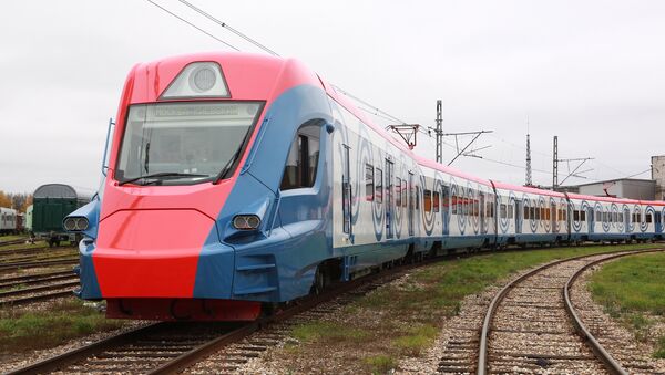 Le train interurbain Ivolga conçu par Transmashholding - Sputnik Afrique
