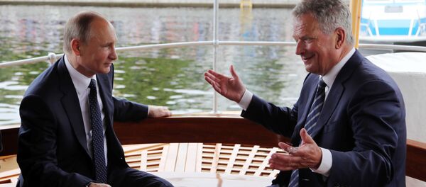 Vladimir Poutine et Sauli Niinistö - Sputnik Afrique