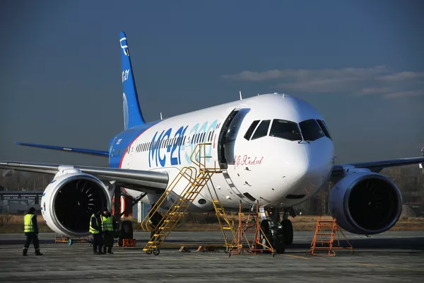 Le premier long trajet de l’avion de ligne moyen-courrier MS-21 Le premier long trajet de l’avion de ligne moyen-courrier MS-21 - Sputnik Afrique
