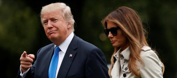 Donald Trump et Melania Trump - Sputnik Afrique