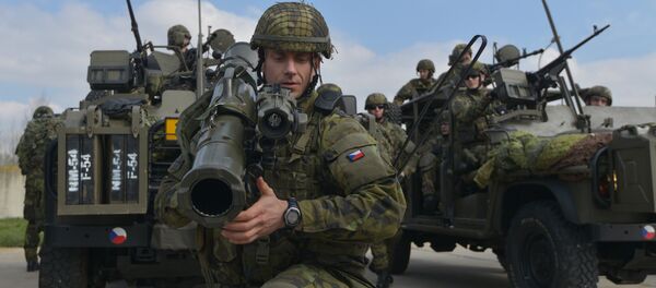 Las maniobras de la OTAN en la República Checa (archivo) - Sputnik Afrique