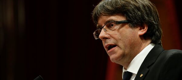 Catalan President Carles Puigdemont Catalan President Carles Puigdemont - Sputnik Afrique