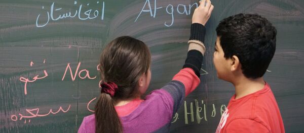 Écoliers syriens - Sputnik Afrique