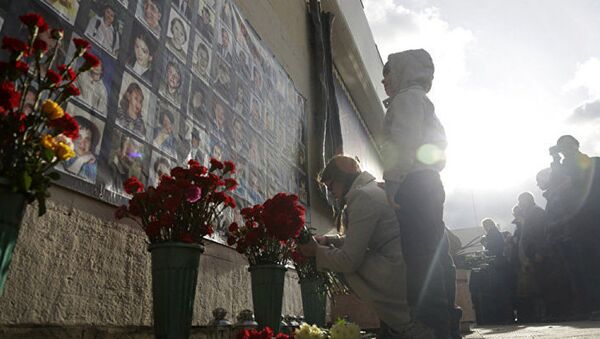 Moscou commémore les victimes de l'acte terroriste à Doubrovka - Sputnik Afrique