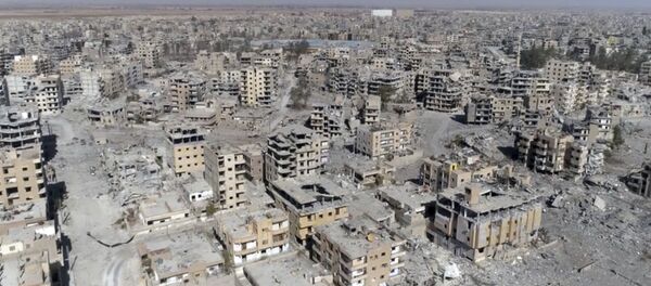 Raqqa en octobre 2017 (archive photo) - Sputnik Afrique