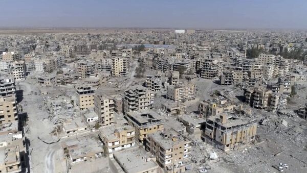 Raqqa en octobre 2017 (archive photo) - Sputnik Afrique