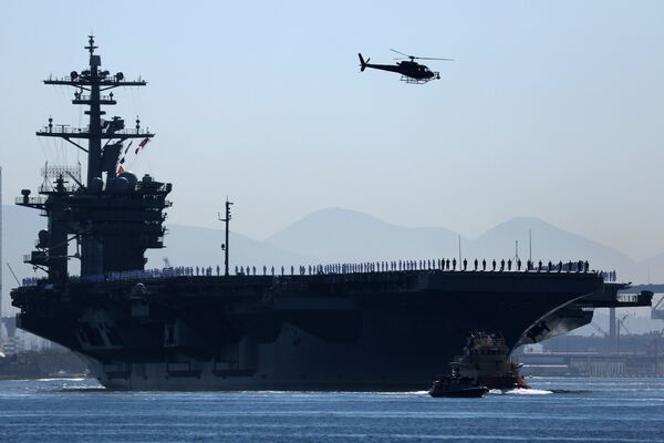 Le Theodore Roosevelt (CVN-71) - Sputnik Afrique