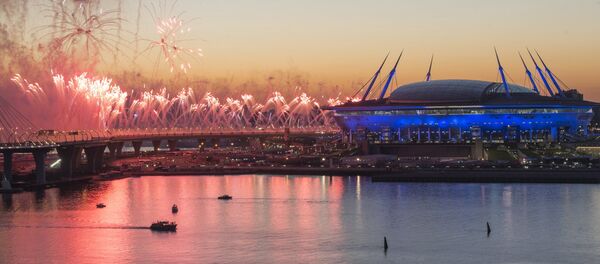 Le stade Zenit Arena de Saint-Pétersbourg - Sputnik Afrique