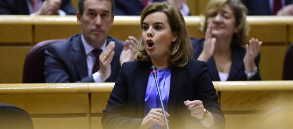 Vice President of the Government Soraya Saenz de Santamaria - Sputnik Afrique