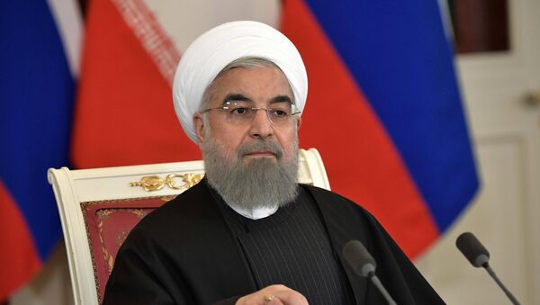Le Président iranien Hassan Rohani - Sputnik Afrique