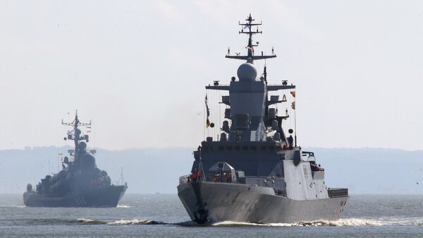 Des navires de la Flotte russe de la mer Baltique - Sputnik Afrique