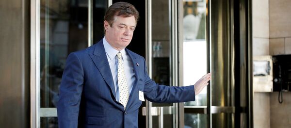 Paul Manafort, senior advisor to Republican U.S. presidential candidate Donald Trump, exits following a meeting of Donald Trump's national finance team at the Four Seasons Hotel in New York City, U.S. (File) - Sputnik Afrique