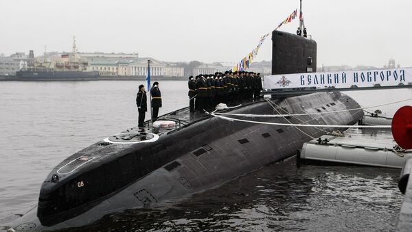 Передача ВМФ РФ дизель-электрической подводной лодки Великий Новгород - Sputnik Afrique