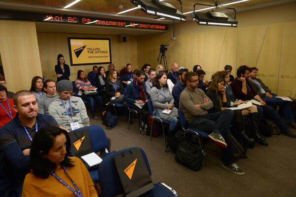 École du jeune journaliste de Sputnik  - Sputnik Afrique