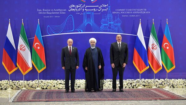 Рабочий визит президента РФ В. Путина в Иран - Sputnik Afrique