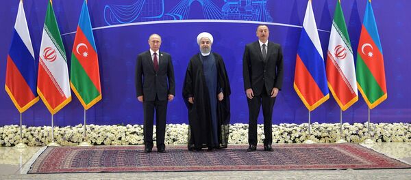 Рабочий визит президента РФ В. Путина в Иран - Sputnik Afrique