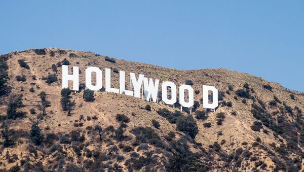 The Hollywood Sign located in Los Angeles, California - Sputnik Afrique