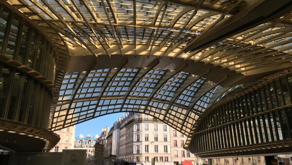 Inauguration of the new Canopy of the Forum des Halles in Paris, april 5th 2016 - Sputnik Afrique