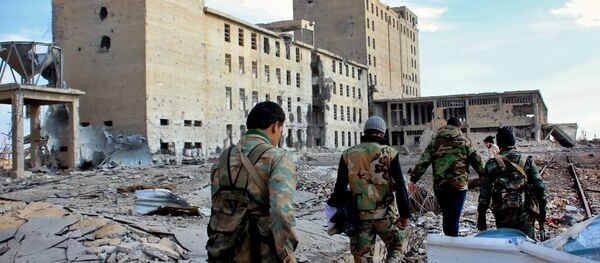 Les militaires syriens à Deir ez-Zor (image d'archives) - Sputnik Afrique