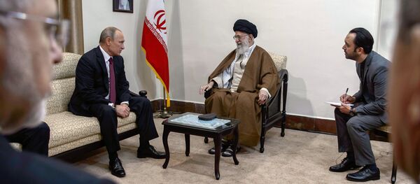 Рабочий визит президента РФ В. Путина в Иран - Sputnik Afrique