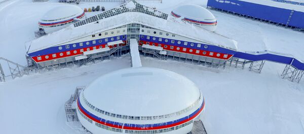 Base militaire Trèfle arctique sur la Terre d'Alexandra - Sputnik Afrique