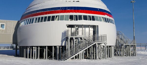 Base militaire Trèfle arctique sur la Terre d'Alexandra - Sputnik Afrique
